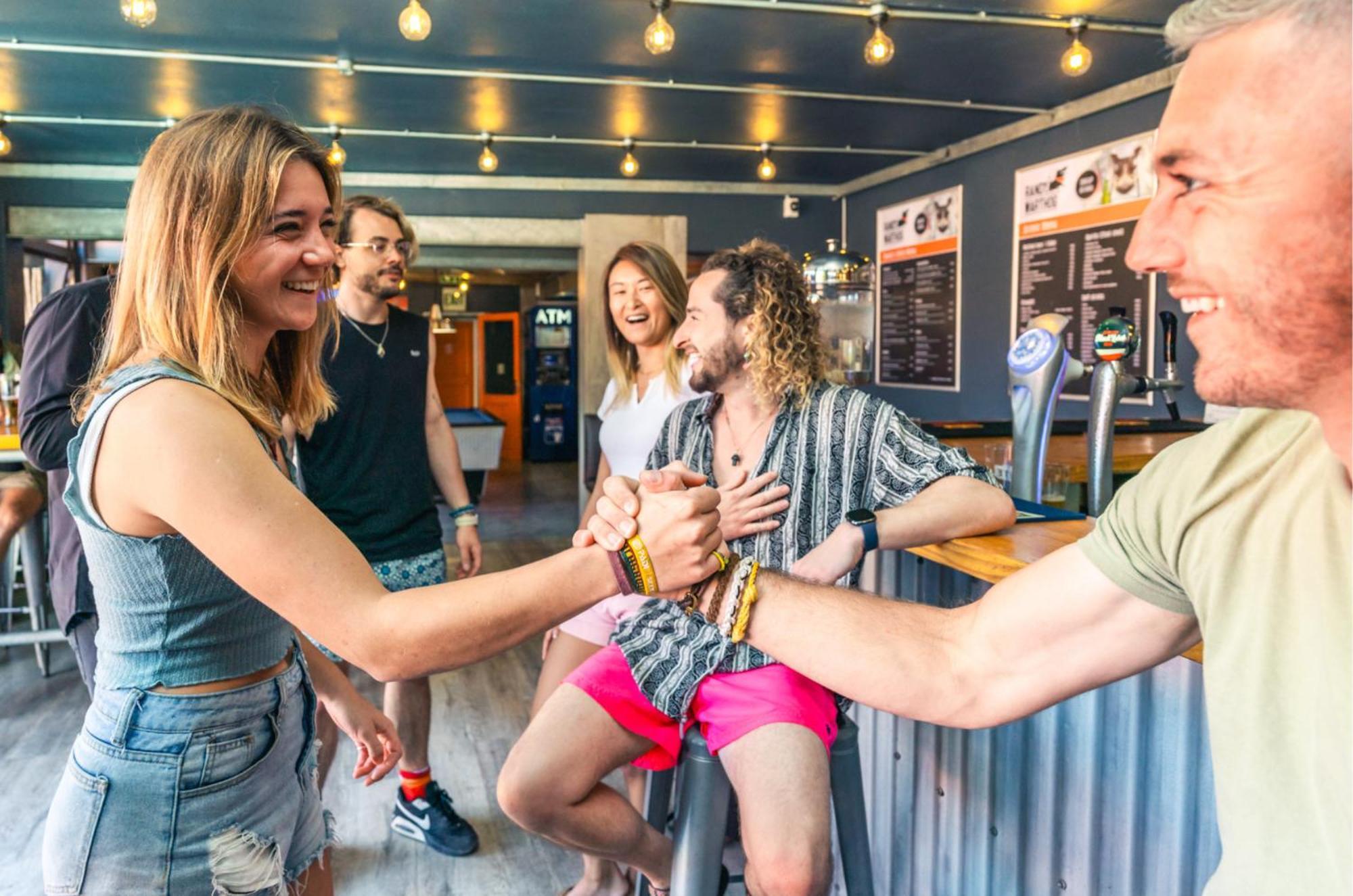 Never At Home Green Point Kapstaden Eksteriør billede The bar at the 2019 edition of the festival